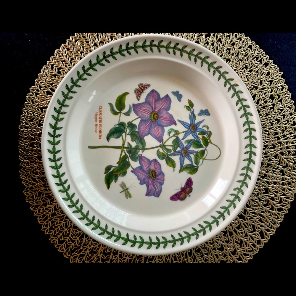 Botanic Garden
by PORTMEIRION Dinner Plate Virgins Bower